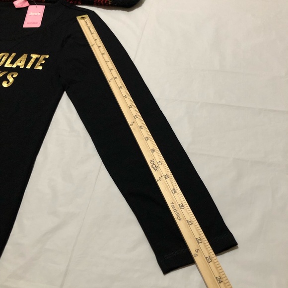 NWT Jenni Women’s Black Graphic Sleepshirt size XS and Red & Black Sock Set - Picture 5 of 12